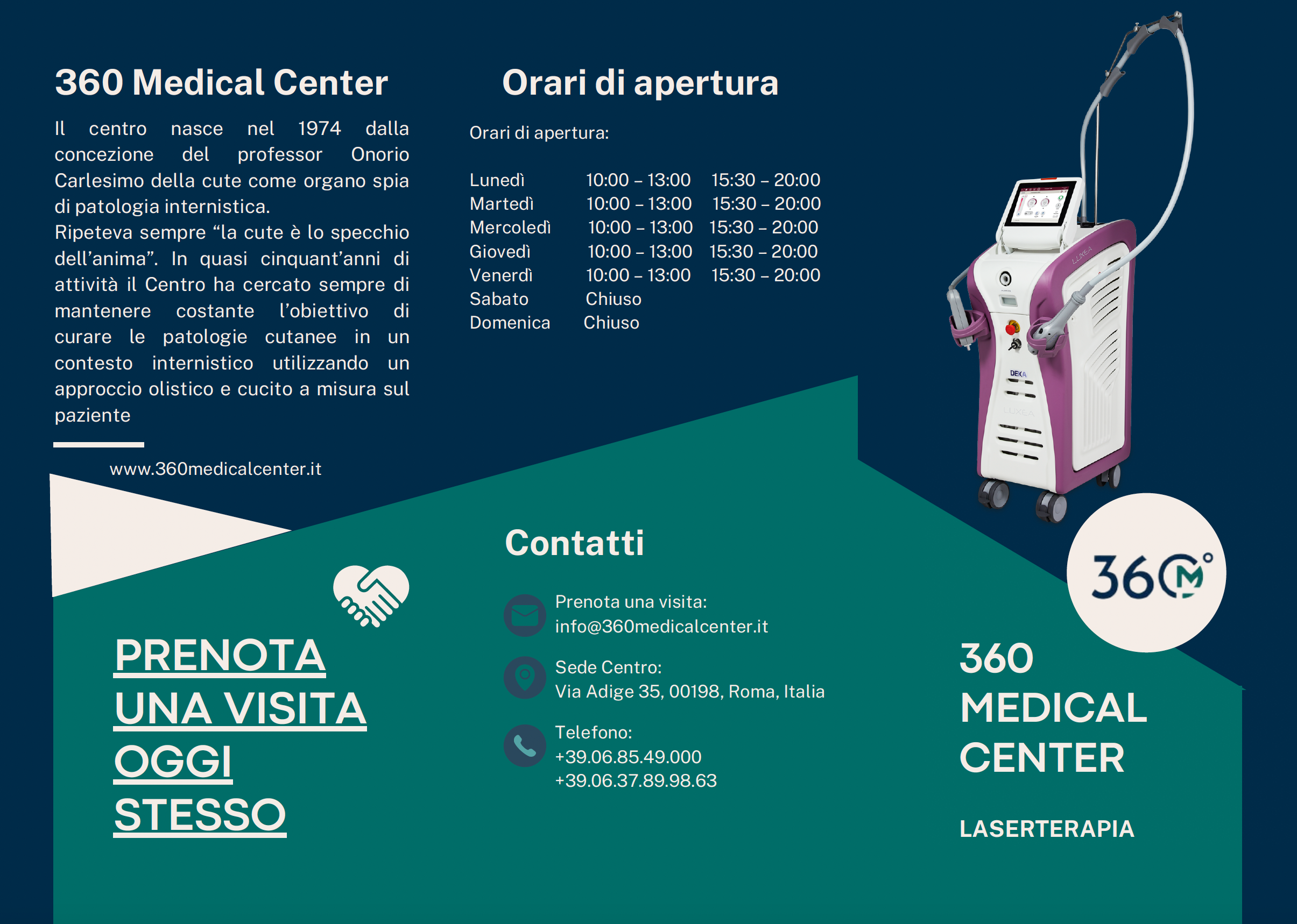 Brochure Laserterapia avanti